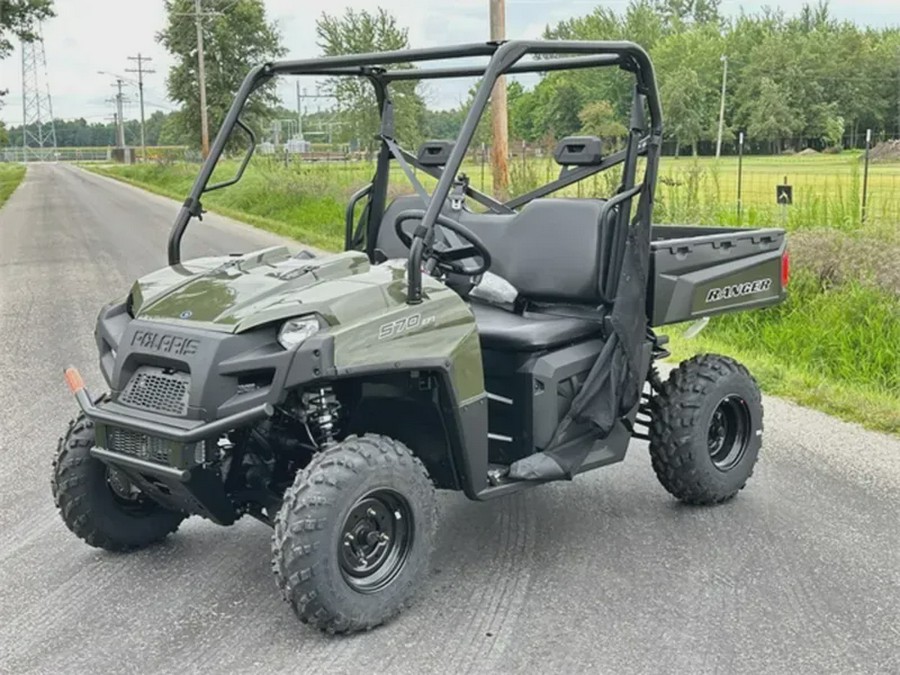 New 2024 POLARIS RANGER 570 FULLSIZE SAGE GREEN