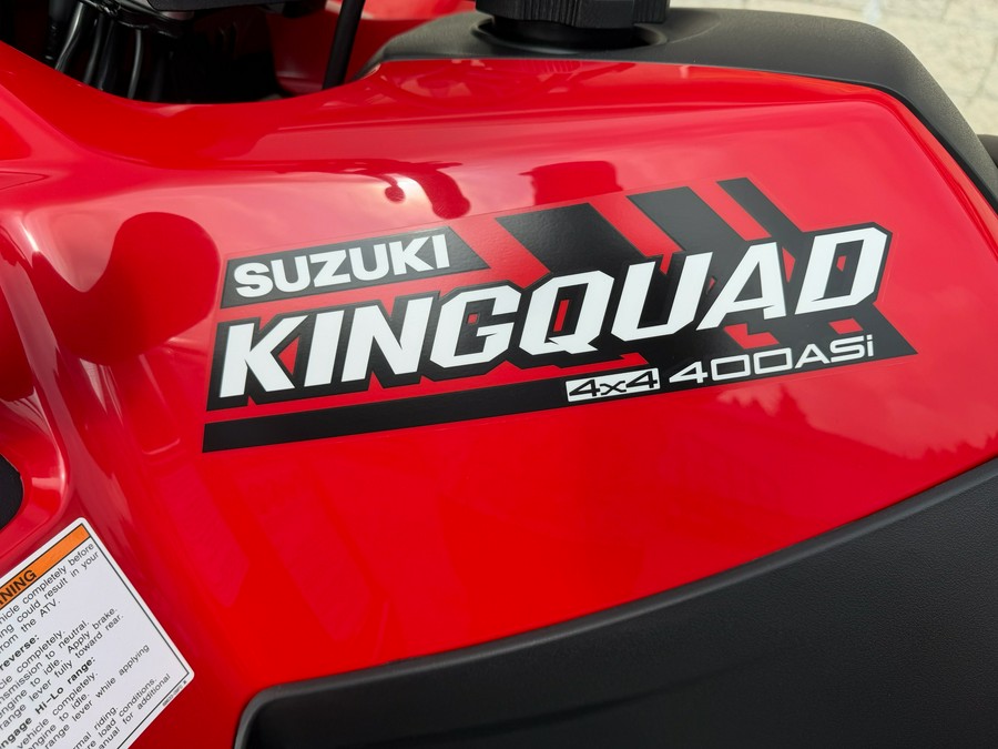 2026 Suzuki KingQuad 400ASi