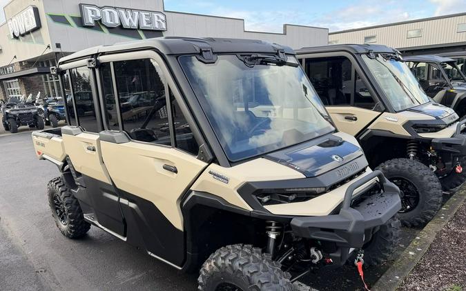 2026 Can-Am® Defender MAX Limited HD11 Desert Tan & Carbon Black