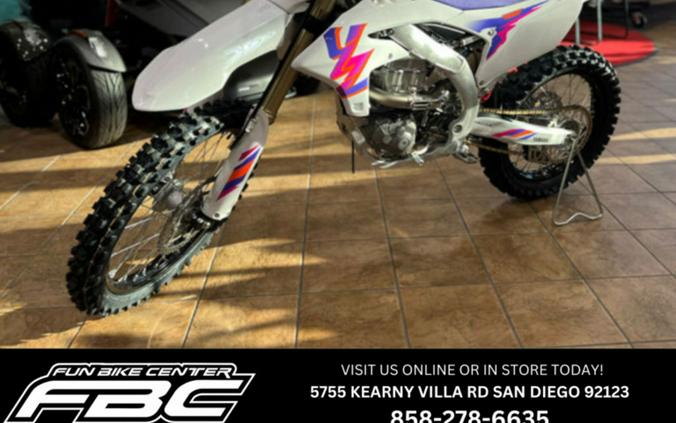 2024 Yamaha YZ 450F 50th Anniversary