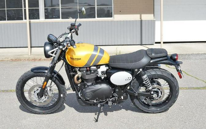 2024 Triumph Scrambler 900 Cosmic Yellow/Graphite