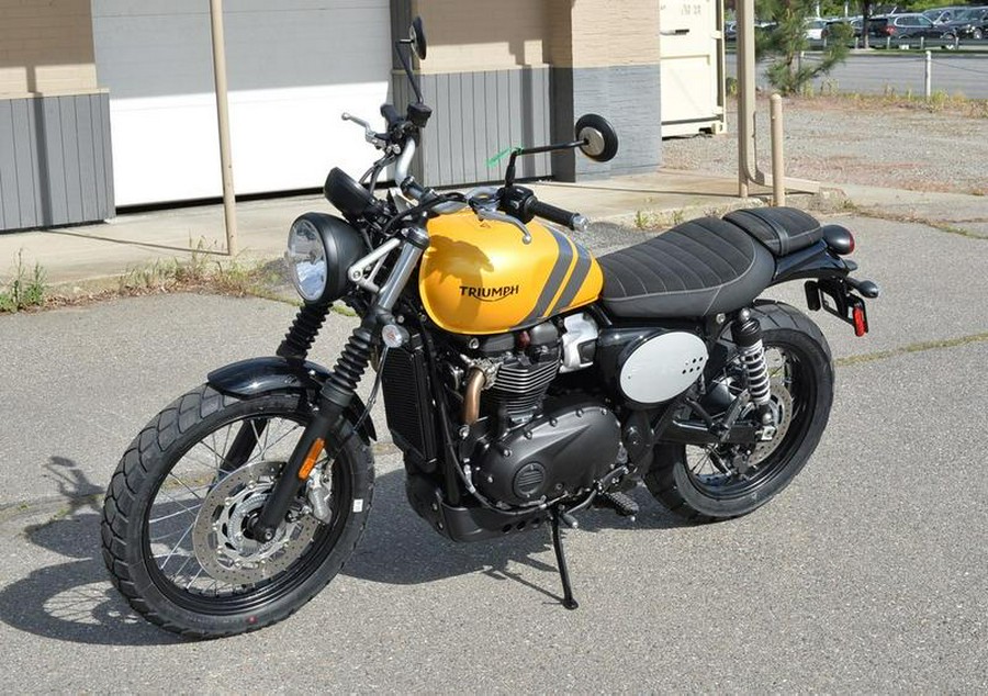 2024 Triumph Scrambler 900 Cosmic Yellow/Graphite