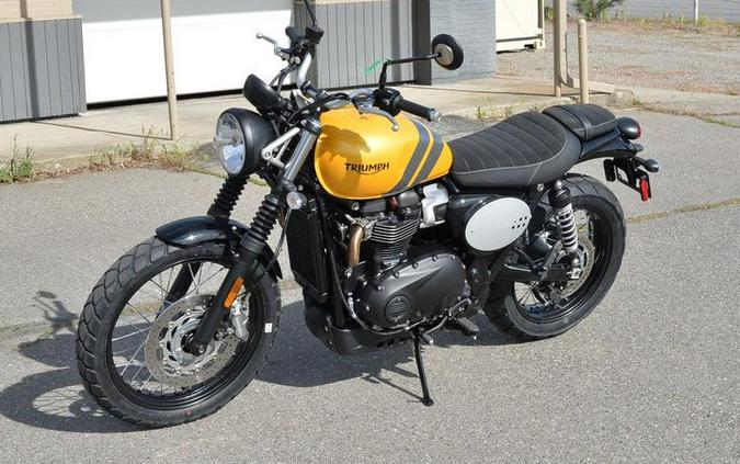 2024 Triumph Scrambler 900 Cosmic Yellow/Graphite