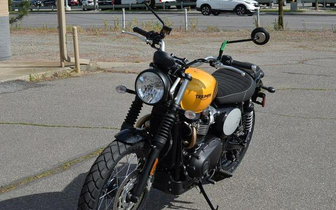 2024 Triumph Scrambler 900 Cosmic Yellow/Graphite