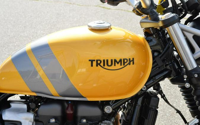 2024 Triumph Scrambler 900 Cosmic Yellow/Graphite