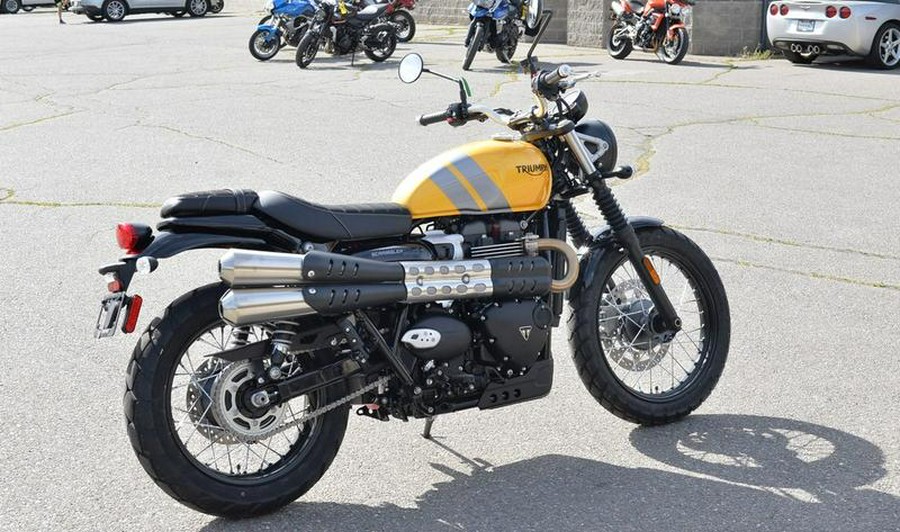 2024 Triumph Scrambler 900 Cosmic Yellow/Graphite