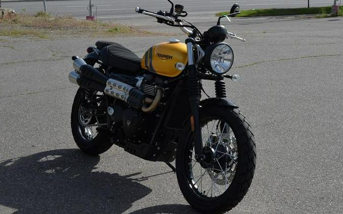 2024 Triumph Scrambler 900 Cosmic Yellow/Graphite