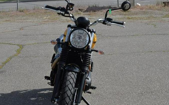 2024 Triumph Scrambler 900 Cosmic Yellow/Graphite