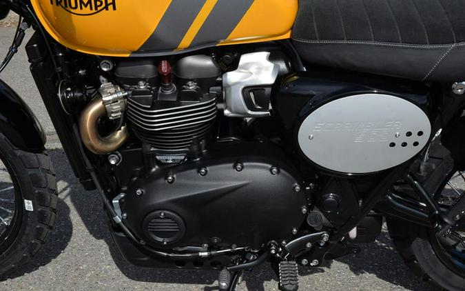 2024 Triumph Scrambler 900 Cosmic Yellow/Graphite