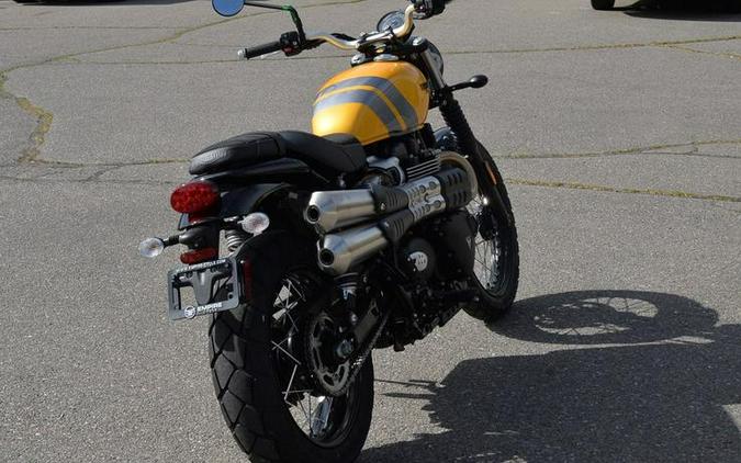 2024 Triumph Scrambler 900 Cosmic Yellow/Graphite