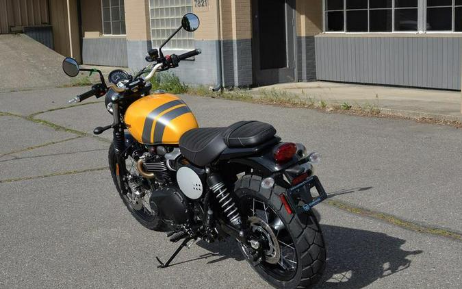 2024 Triumph Scrambler 900 Cosmic Yellow/Graphite