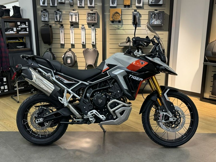 2024 Triumph Tiger 900 Rally Pro Ash Grey / Intense Orange