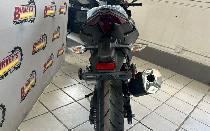 2025 Kawasaki NINJA 500 ABS METALLIC BLACK/ MOONDUST GREY