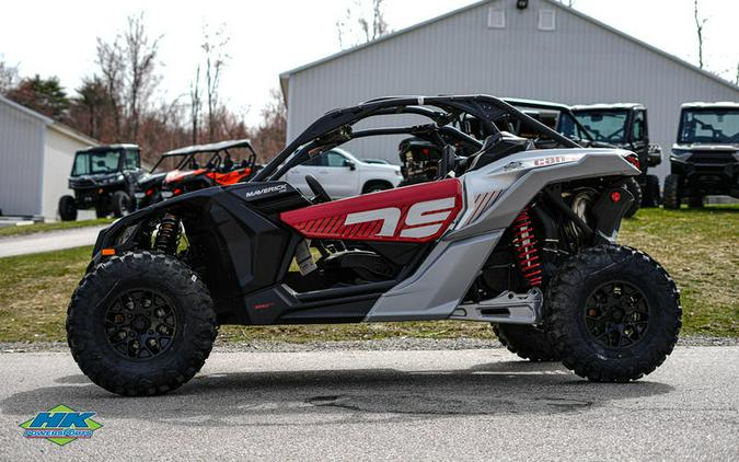 2024 Can-Am® Maverick X3 DS Turbo Fiery Red & Hyper Silver