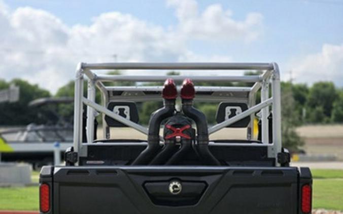 2025 Can-Am Defender MAX X Mr With Half-Doors HD10 Hyper Silver & Legion Red