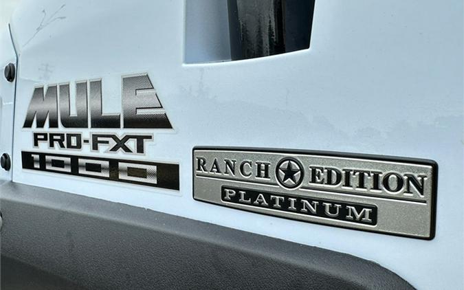 2024 Kawasaki Mule PRO-FXT 1000 Platinum Ranch Edition