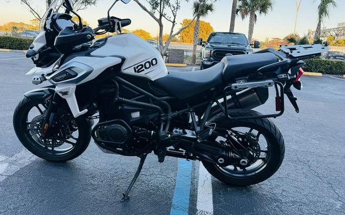 2019 Triumph Tiger 1200 Xrx Low Crystal White