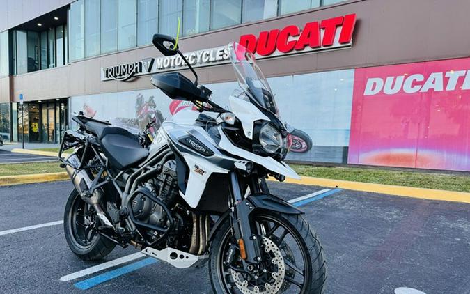 2019 Triumph Tiger 1200 Xrx Low Crystal White