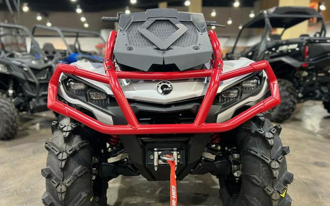 2024 Can-Am Outlander X mr 1000R Hyper Silver & Legion Red