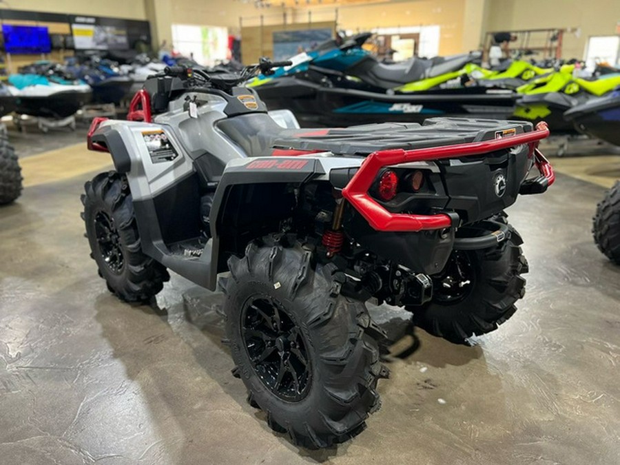 2024 Can-Am Outlander X mr 1000R Hyper Silver & Legion Red