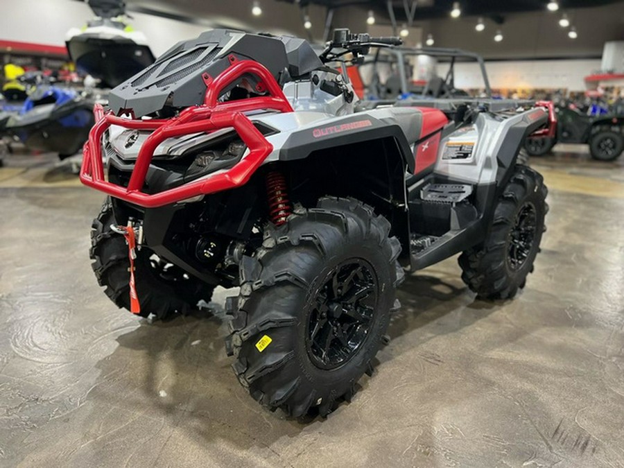 2024 Can-Am Outlander X mr 1000R Hyper Silver & Legion Red