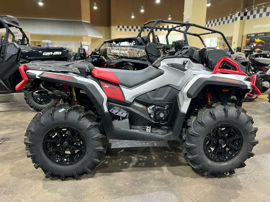 2024 Can-Am Outlander X mr 1000R Hyper Silver & Legion Red