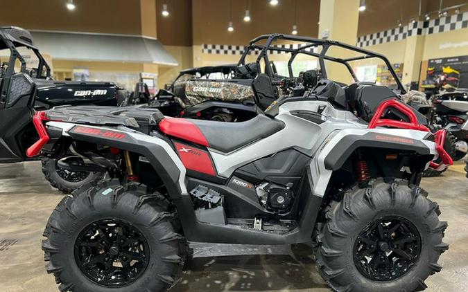 2024 Can-Am Outlander X mr 1000R Hyper Silver & Legion Red