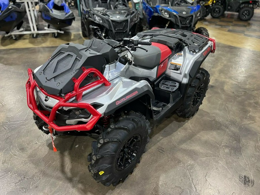 2024 Can-Am Outlander X mr 1000R Hyper Silver & Legion Red