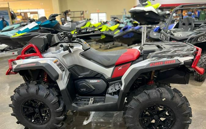 2024 Can-Am Outlander X mr 1000R Hyper Silver & Legion Red