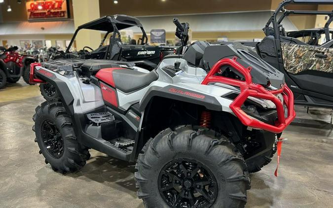 2024 Can-Am Outlander X mr 1000R Hyper Silver & Legion Red