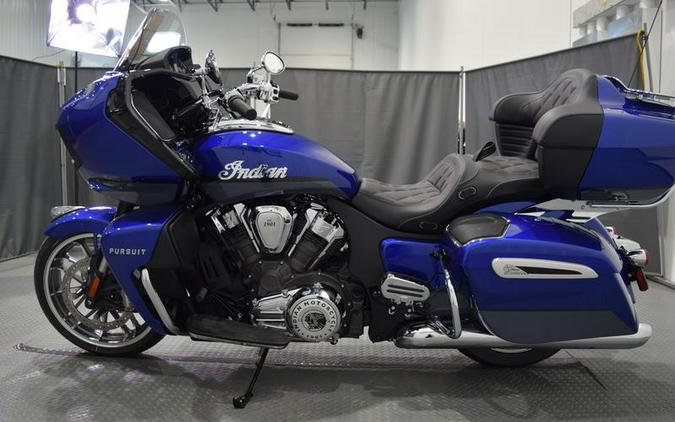 2024 Indian Motorcycle® Pursuit® Limited® with PowerBand Audio Package Spirit Blue Metallic