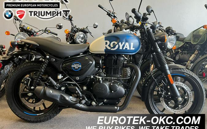 2023 Royal Enfield Hunter 350 Rebel Blue