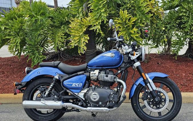 2024 Royal Enfield Super Meteor 650 Astral Blue