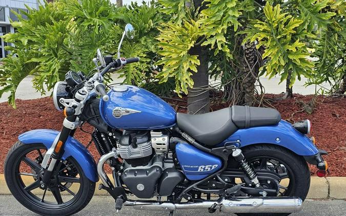 2024 Royal Enfield Super Meteor 650 Astral Blue