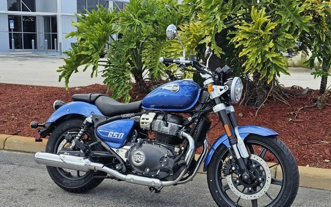 2024 Royal Enfield Super Meteor 650 Astral Blue