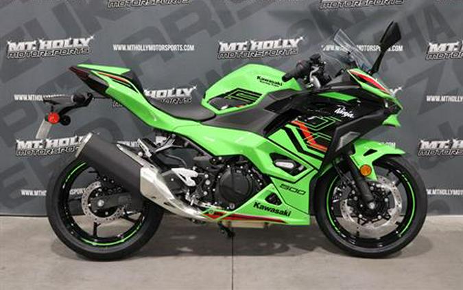 2024 Kawasaki Ninja 500 KRT Edition