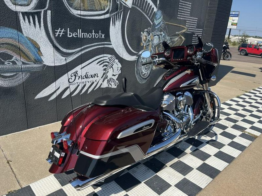 2024 Indian Motorcycle® Chieftain® Limited with Powerband Audio Package Maroon Metallic/Graphics