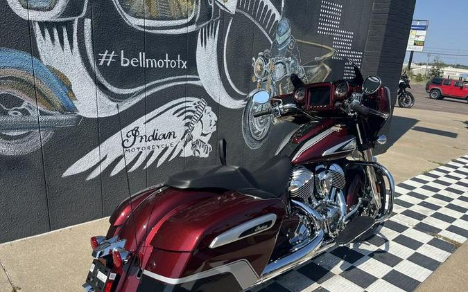 2024 Indian Motorcycle® Chieftain® Limited with Powerband Audio Package Maroon Metallic/Graphics