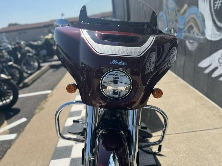 2024 Indian Motorcycle® Chieftain® Limited with Powerband Audio Package Maroon Metallic/Graphics