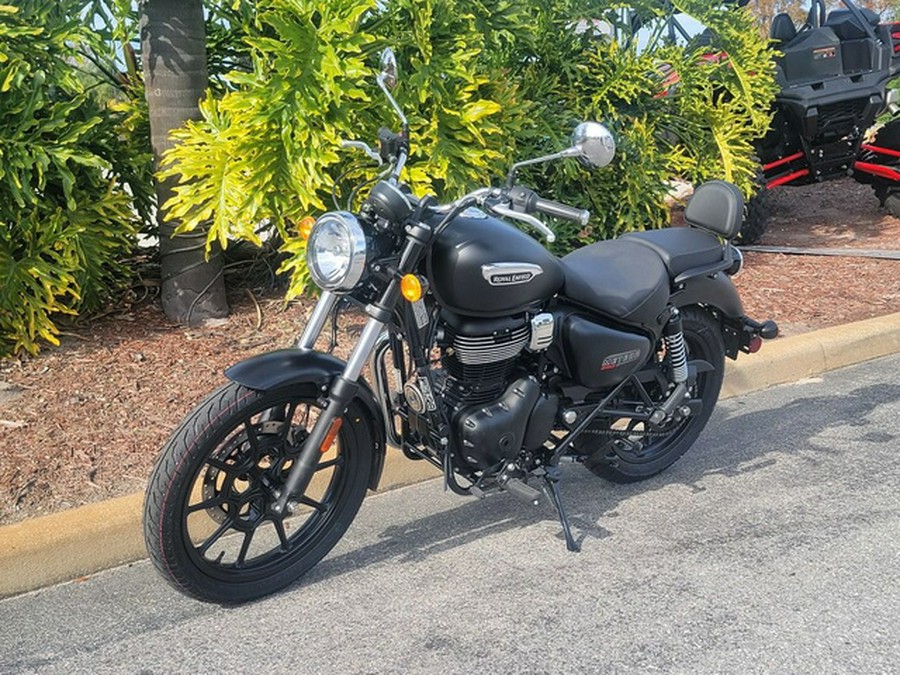 2024 Royal Enfield Meteor 350 Stellar Black 350