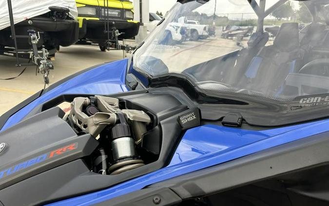 2024 Can-Am® Maverick X3 MAX X rs Turbo RR with Smart-Shox Dazzling Blue & Carbon Black