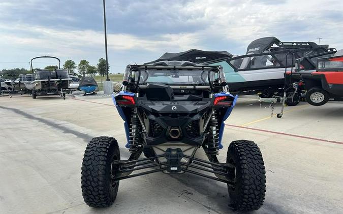 2024 Can-Am® Maverick X3 MAX X rs Turbo RR with Smart-Shox Dazzling Blue & Carbon Black