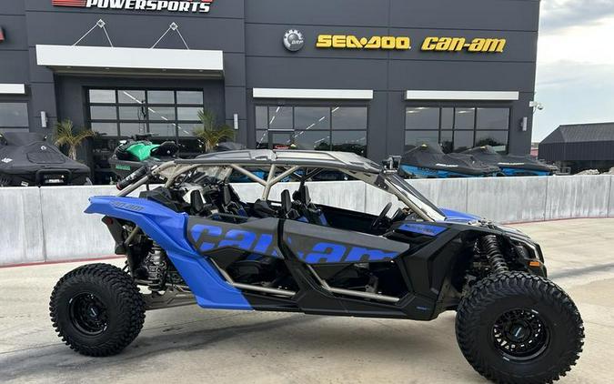 2024 Can-Am® Maverick X3 MAX X rs Turbo RR with Smart-Shox Dazzling Blue & Carbon Black