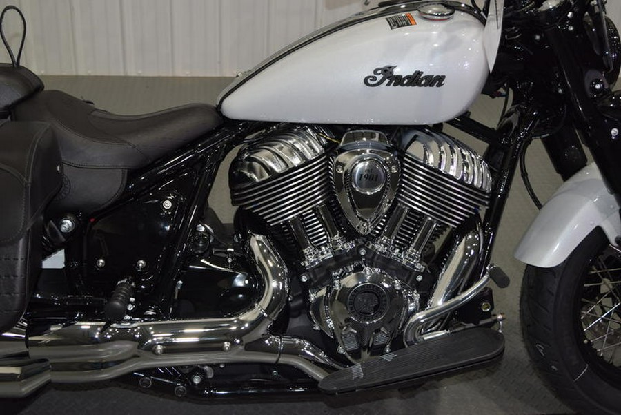 2024 Indian Motorcycle® Super Chief Limited ABS Ghost White Metallic