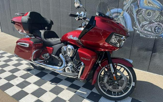 2024 Indian Motorcycle® Pursuit® Limited® with PowerBand Audio Package Sunset Red Metallic