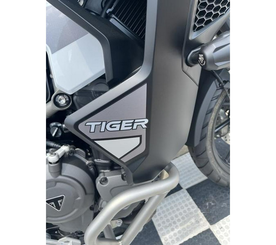 2024 Triumph Tiger 1200 GT Explorer Snowdonia White