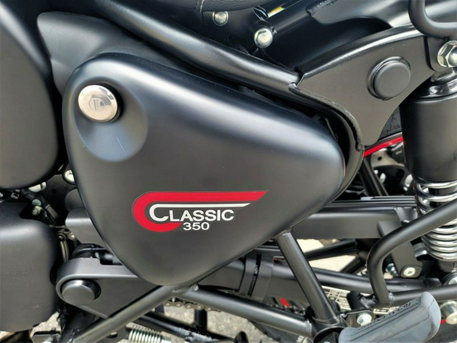 2024 Royal Enfield Classic 350 Dark Stealth Black 350