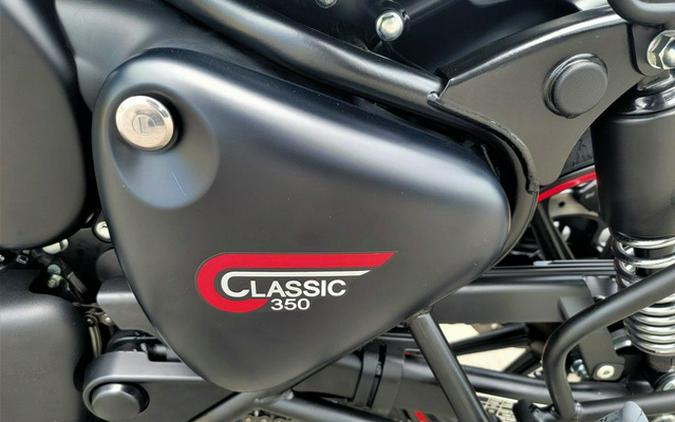 2024 Royal Enfield Classic 350 Dark Stealth Black 350