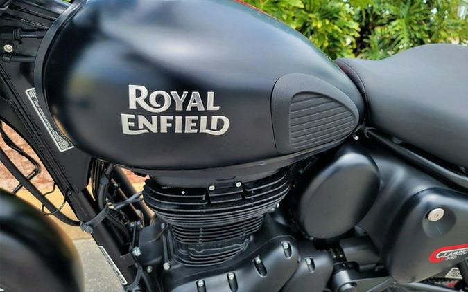 2024 Royal Enfield Classic 350 Dark Stealth Black 350