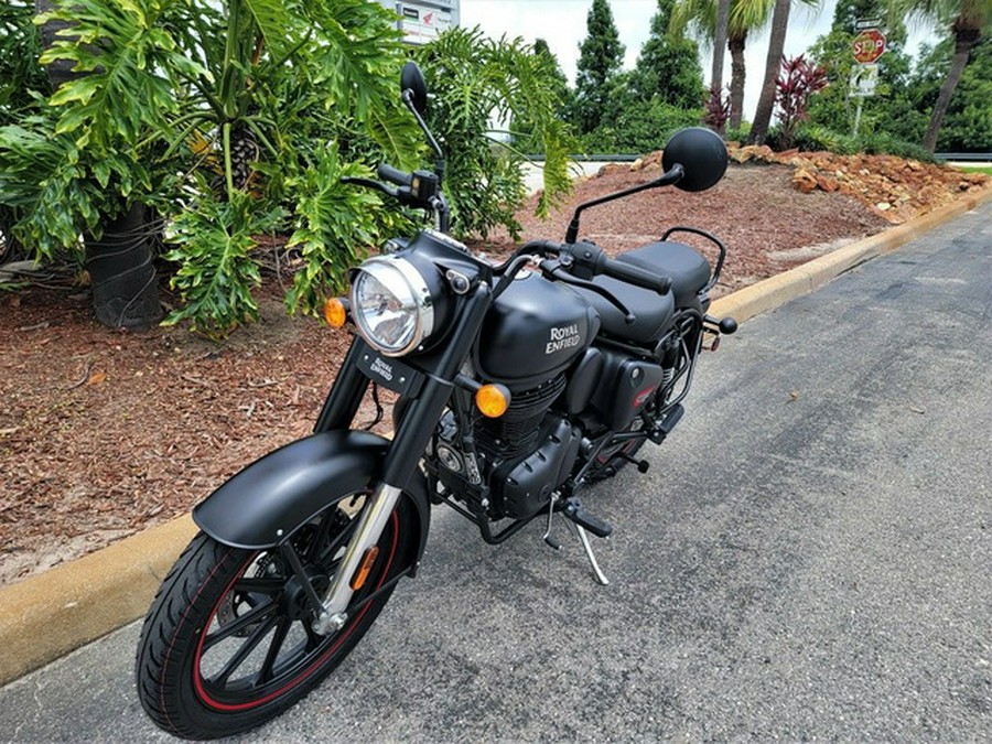 2024 Royal Enfield Classic 350 Dark Stealth Black 350